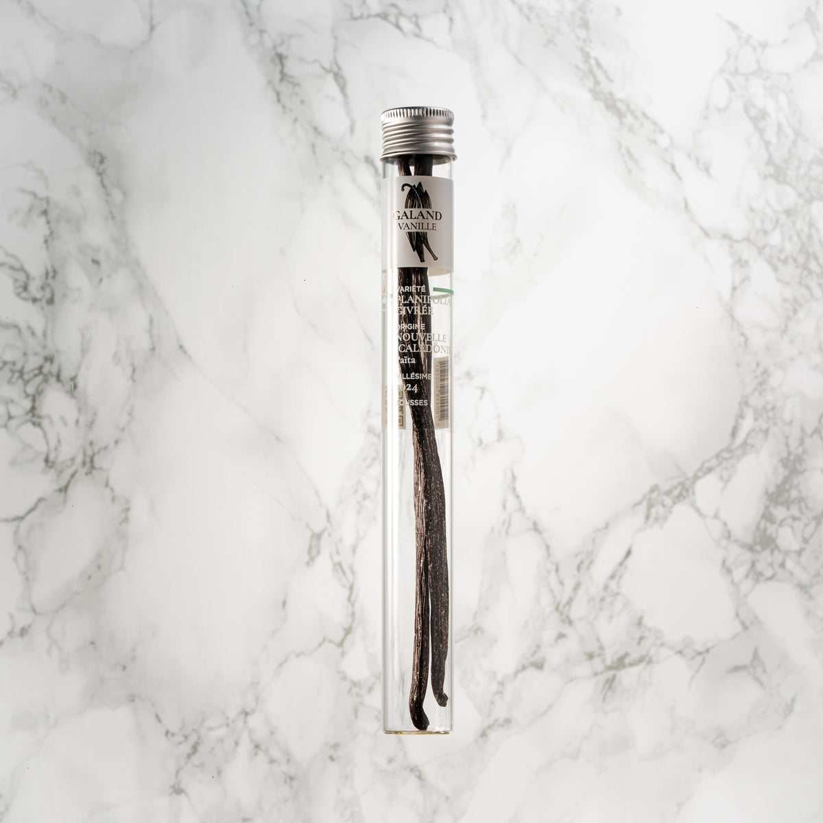 Tube en verre fond plat